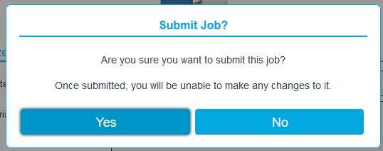 submit job display